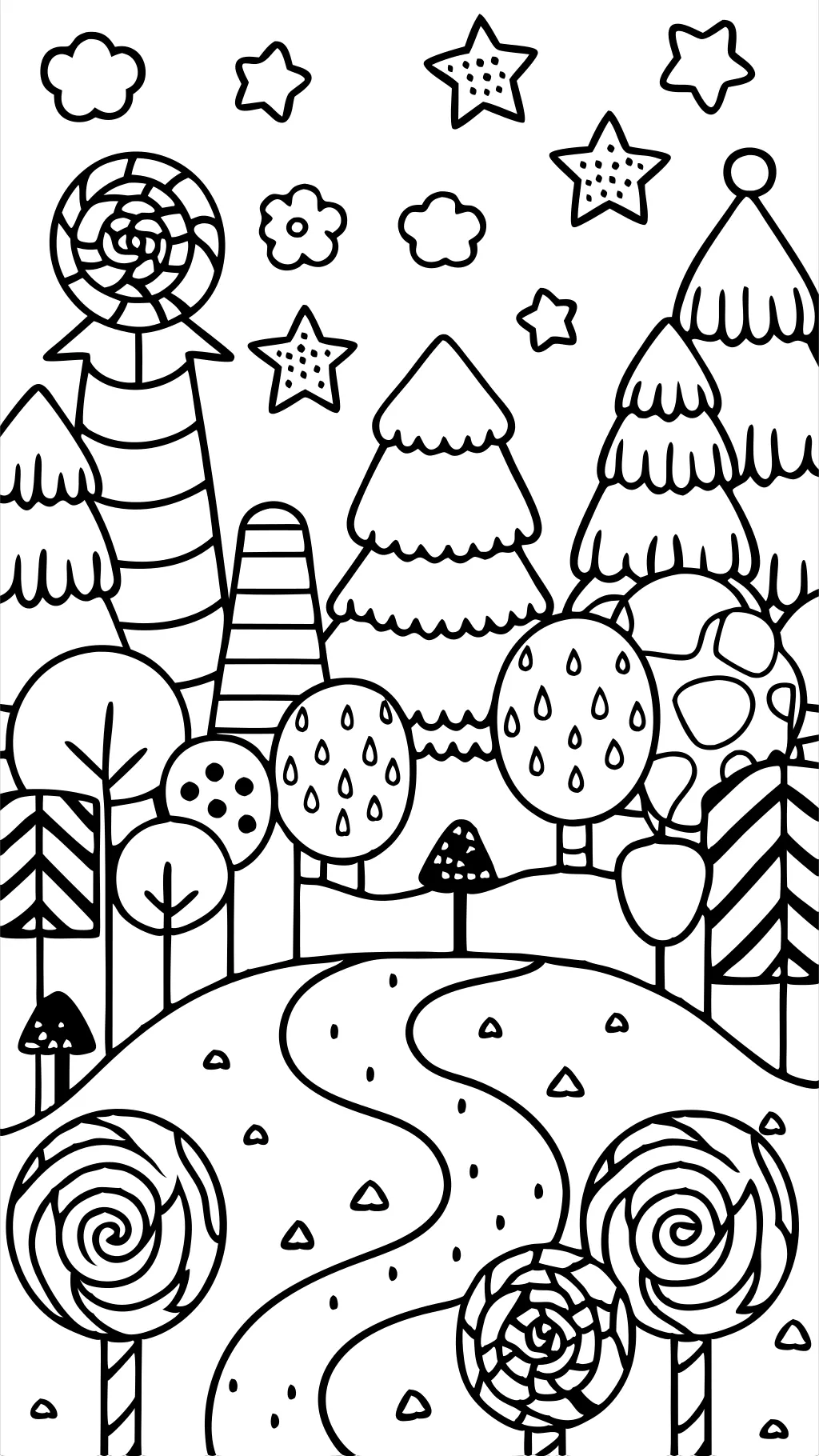 coloriages Candyland